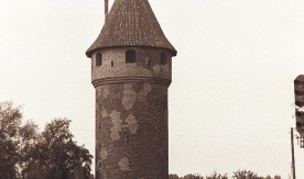 "Wieża ciśnień w Malborku", 1974. Fot. A. Susicki. Numer inwentarzowy:...
